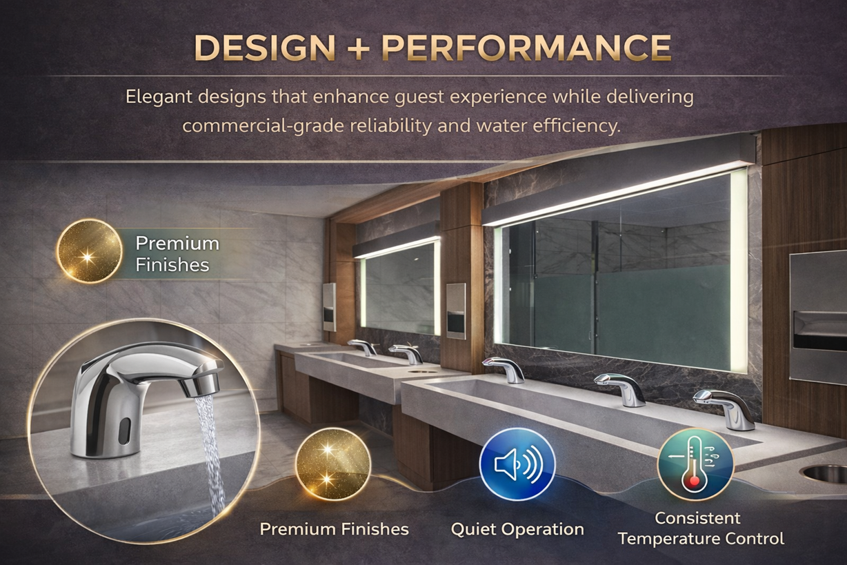 Hospitality Touchless Faucet Systems